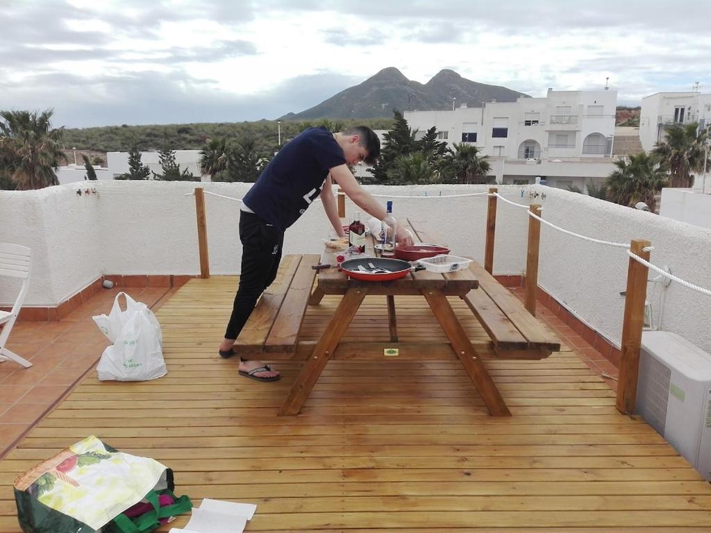 Isleta Del Moro Terraza Vistas Mar Exclusiva 60 M2 Wifi Leilighet La Isleta del Moro Eksteriør bilde